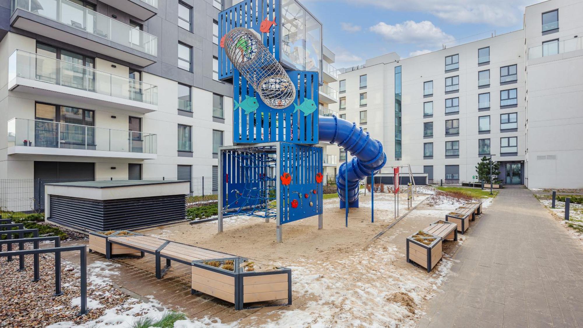 Apartamenty Sun & Snow Przystan Letnica Gdansk Exterior foto