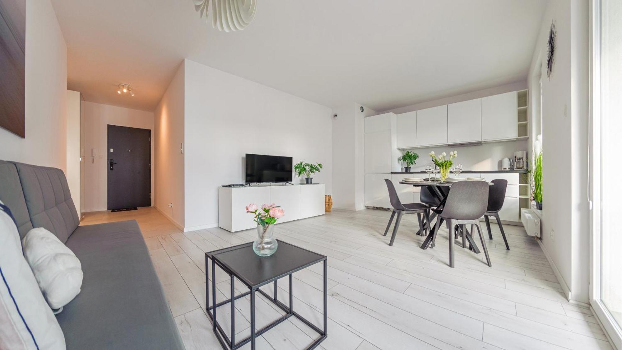Apartamenty Sun & Snow Przystan Letnica Gdansk Exterior foto
